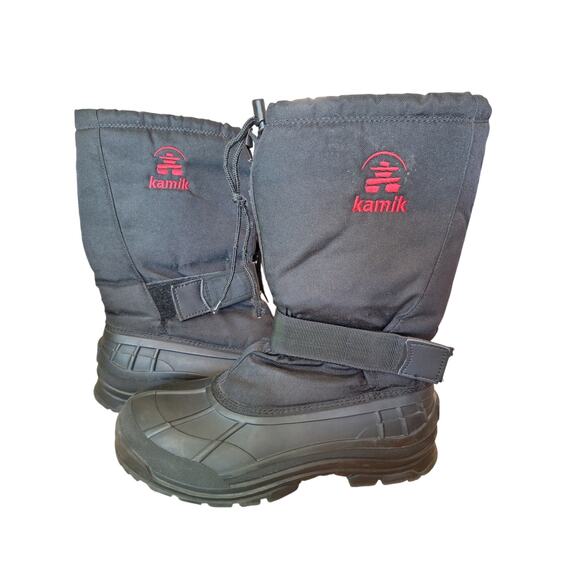 Kamik Boot w/ Ankle Strap and Upper Canvas with Pull Cord Men's 12 Rated -32° - Picture 1 of 9